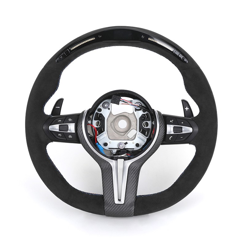 M Alcantara LED kormánykerék BMW F10 F30 X6 F16 E90 E92 M5-hez